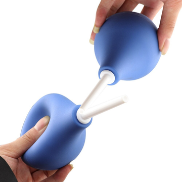 Enema Bulb Syringe / Medical Grade Rubber Enema Irrigator / Anal Douche Cleaner for men and Women - EVE's SECRETS
